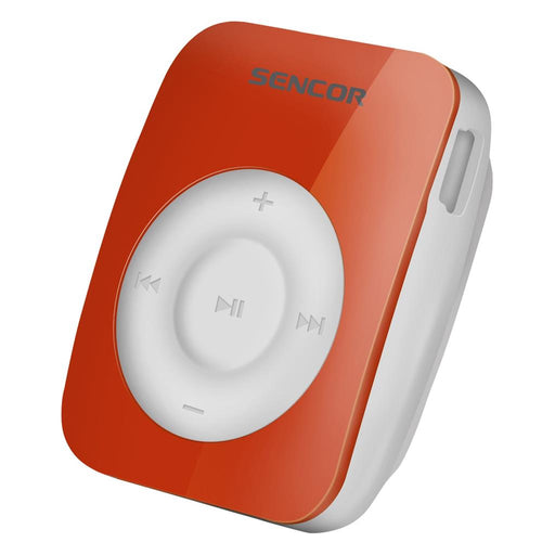 MP3 Player with clips 4GB SENCOR SFP 1360 RD