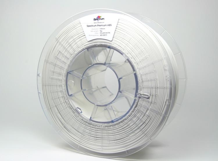 Filament SPECTRUM / ABS / Polar White / 1,75 mm / 1 kg
