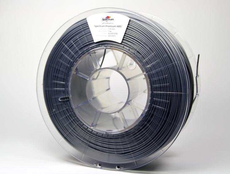 Filament SPECTRUM / ABS / Silver Star / 1,75 mm / 1 kg