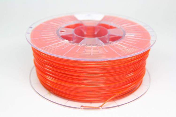 Gija 3D SPECTRUM / PETG / TRANSPARENT ORANGE / 1,75 mm / 1 kg