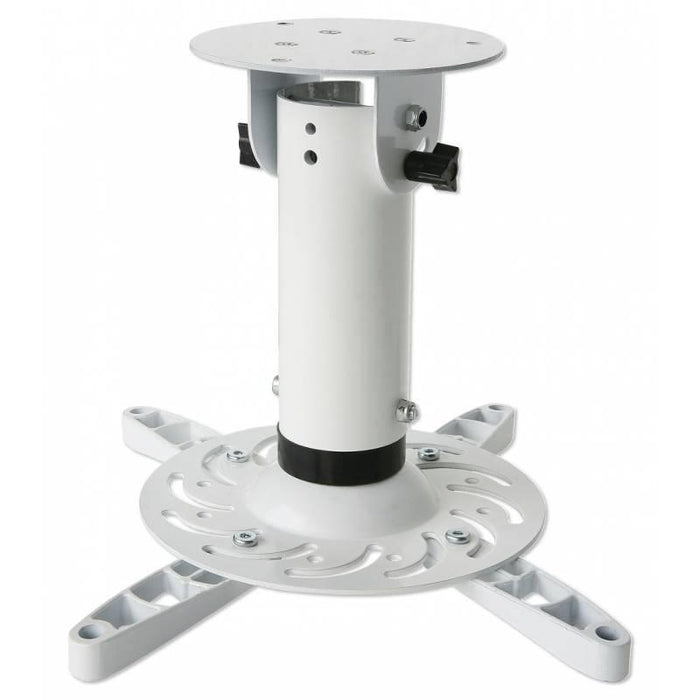 Lubinis laikiklis Techly projektoriams 20 cm, 15 kg, baltas