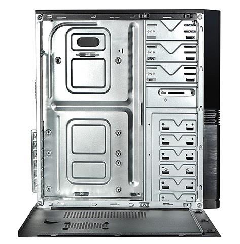 PC case Spire MANEO 1075, black
