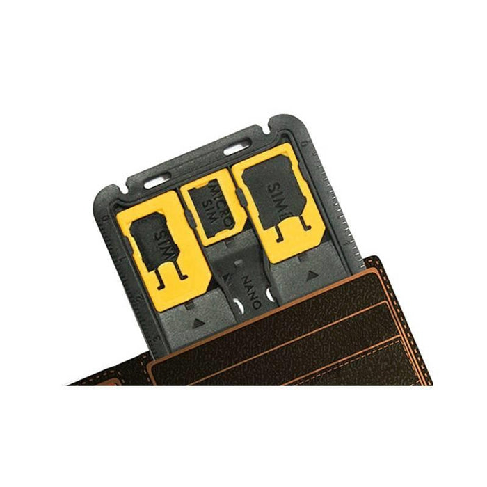 Rinkinys Techly SIM, nano-SIM Micro-SIM adapteris + MicroSD skaitytuvas + raktas