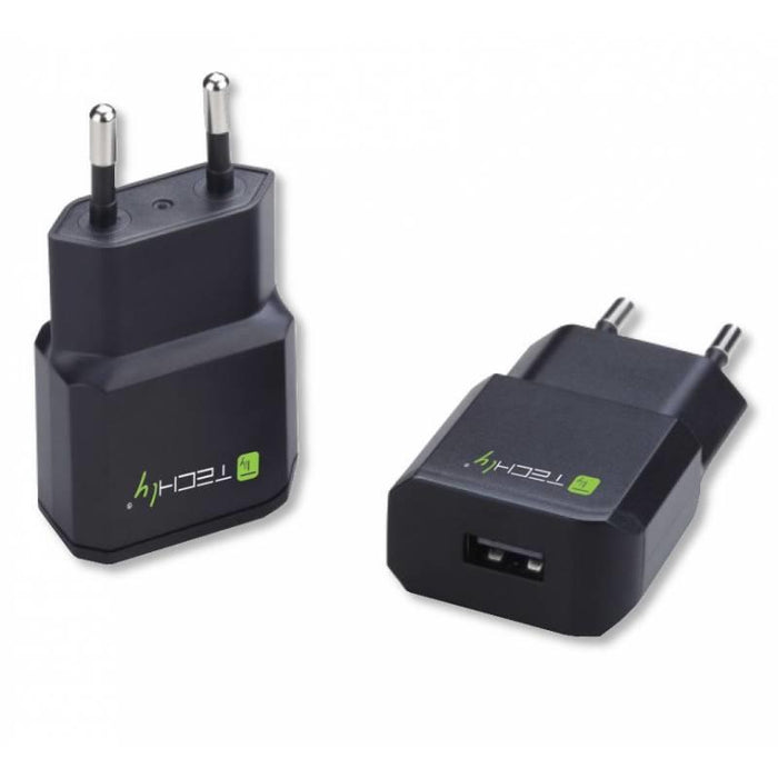 Įkroviklis Techly Slim USB 5V 2.1A juodas
