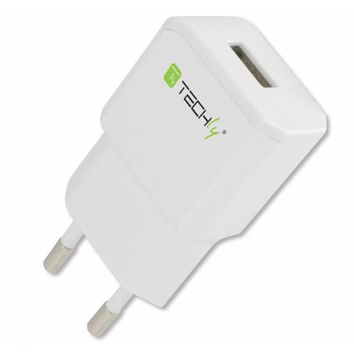 Įkroviklis Techly Slim USB 5V 2.1A baltas