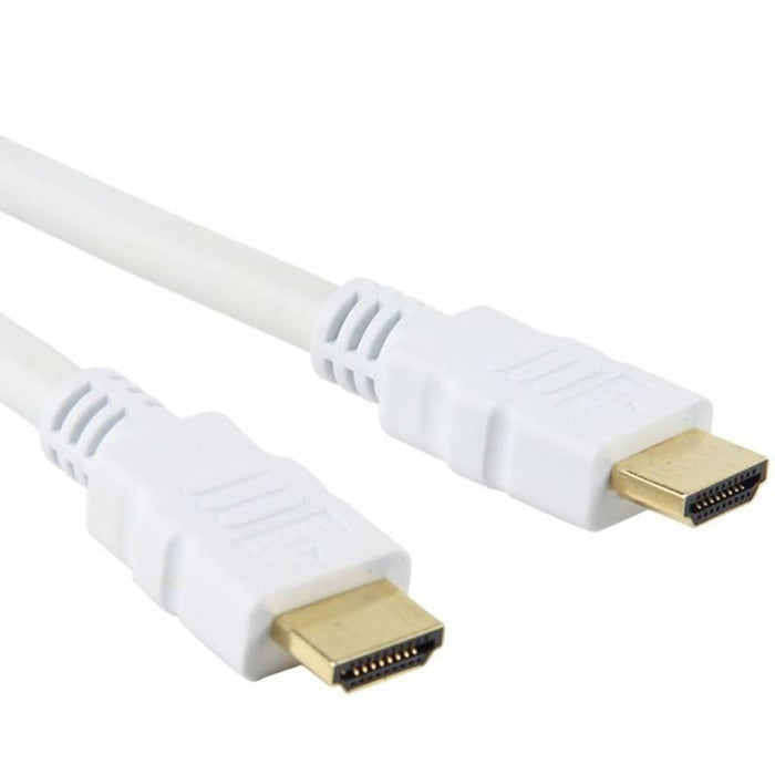 Techly Monitoriaus laidas HDMI-HDMI M/M Ethernet 3D 4K, 1m, baltas