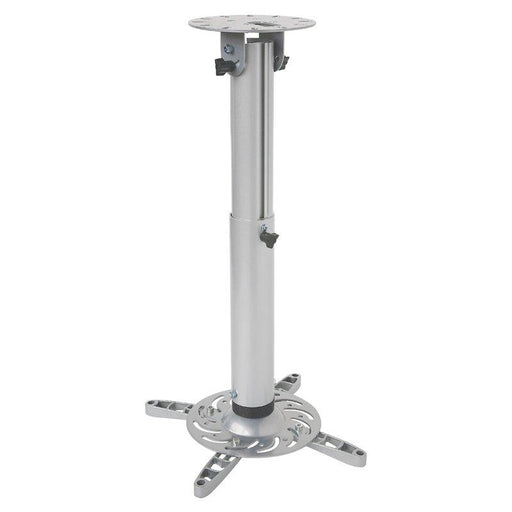 Lubinis projektoriaus laikiklis Techly  50-77 cm, 15 kg, sidabrinis