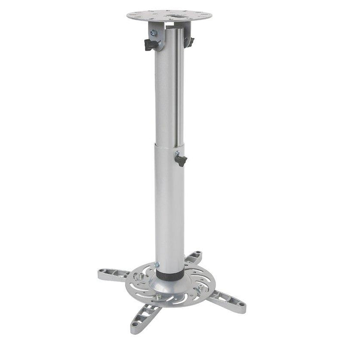 Lubinis projektoriaus laikiklis Techly  50-77 cm, 15 kg, sidabrinis