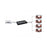 Techly Skirstytuvas AV splitter HDMI 2.0 1x4 UHD 4Kx2K 3D maitinimas AC