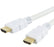 Techly Monitoriaus kabelis HDMI-HDMI M/M 1.4 Ethernet 3D 4K, 3m, baltas