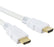 Techly Monitoriaus kabelis HDMI-HDMI M/M 1.4 Ethernet 3D 4K, 3m, baltas