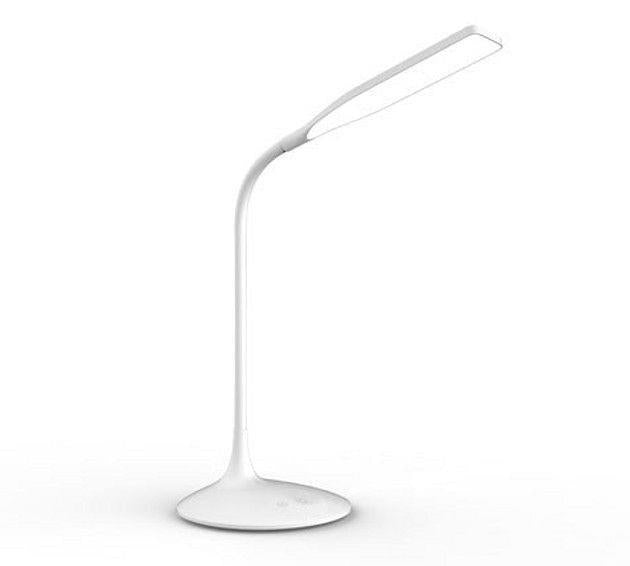 Techly LED stalinė lempa 40 diodų 5W 2700K/6500K su įkraunama baterija, balta