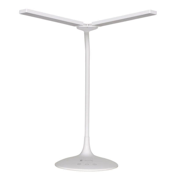 Techly LED stalinė lempa 48 diodų 5W 2700K/6500K su įkraunama baterija, balta