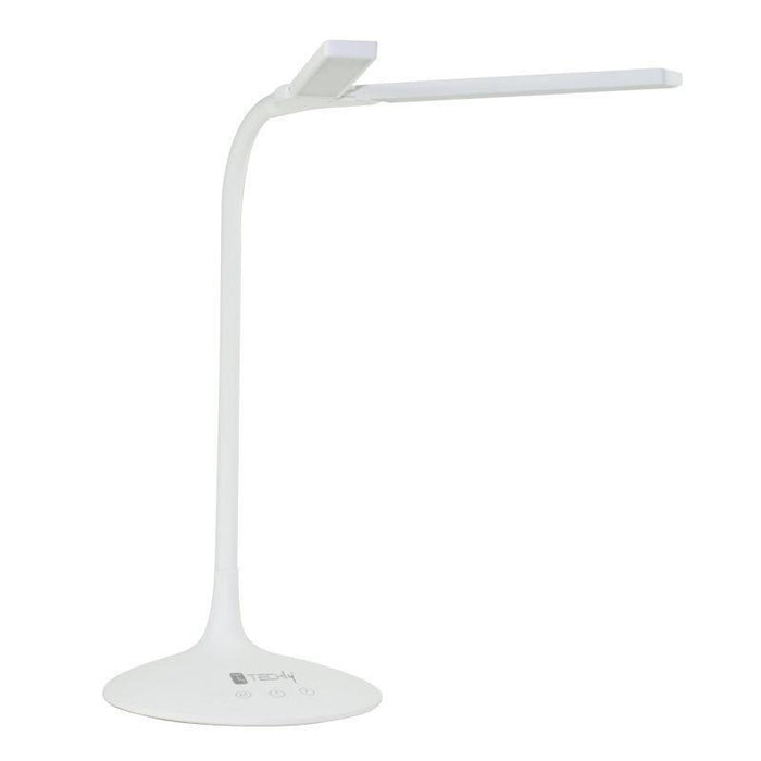 Techly LED stalinė lempa 48 diodų 5W 2700K/6500K su įkraunama baterija, balta