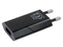 Techly plonas USB įkroviklis 230V -> 5V / 1A juodas