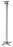 Techly universalus projektoriaus lubų laikiklis 110-197 cm 15kg, sidabro spalvos