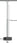 Techly universalus projektoriaus lubų laikiklis 110-197 cm 15kg, sidabro spalvos