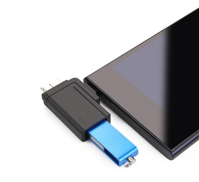 Unitek Adapteris OTG USB - microUSB, Y-A021BK