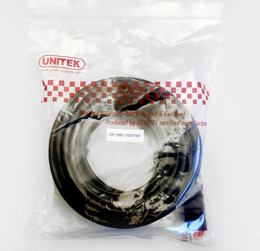 Unitek Kabelis DisplayPort M/M, 10m