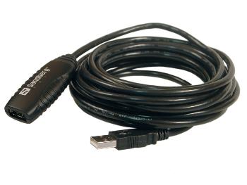Ilgintuvas Sandberg aktyvus USB2.0 AA, 5m