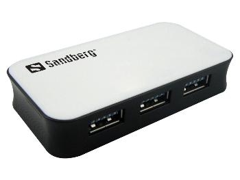 USB šakotuvas Sandberg USB3.0, 4 jungtis