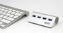 Unitek Hub 4x USB 3.0. aliuminis, Y-3186