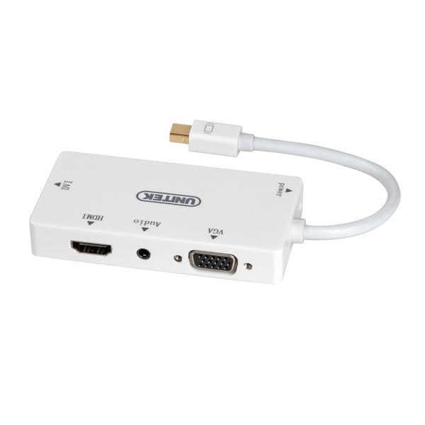 Unitek Adapteris miniDisplayPort - HDMI/DVI/VGA/Audio, Y-6354