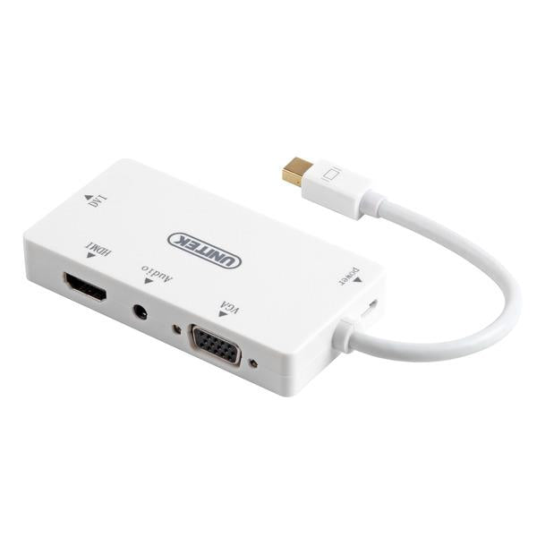 Unitek Adapteris miniDisplayPort - HDMI/DVI/VGA/Audio, Y-6354