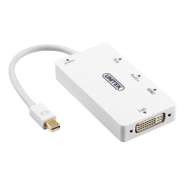 Unitek Adapteris miniDisplayPort - HDMI/DVI/VGA/Audio, Y-6354