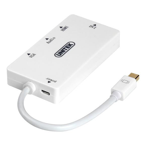 Unitek Adapteris miniDisplayPort - HDMI/DVI/VGA/Audio, Y-6354