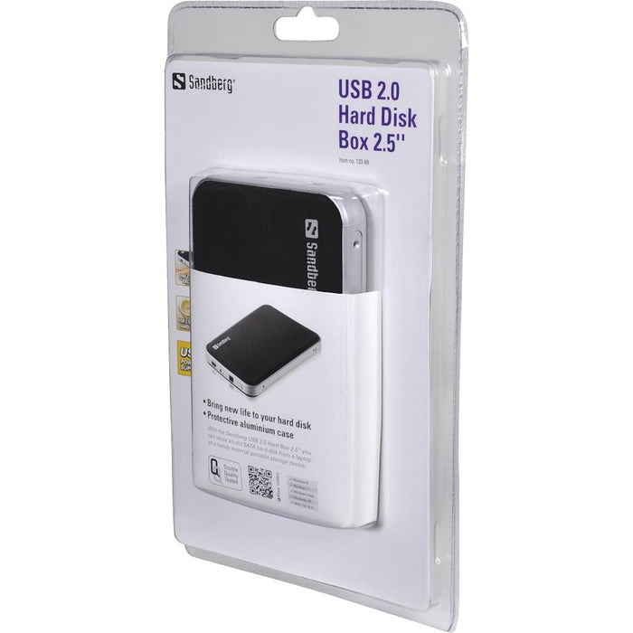 HDD korpusas Sandberg 2.5'', SATA, USB2.0