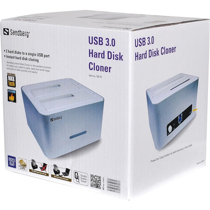 HDD dokas Sandberg 2.5'', 3.5'', SATA, USB3.0