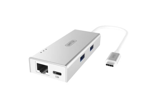 Unitek Hub Power Delivery 1x USB Typ-C , 2x USB3.0, 1x GiGA LAN , Y-9106
