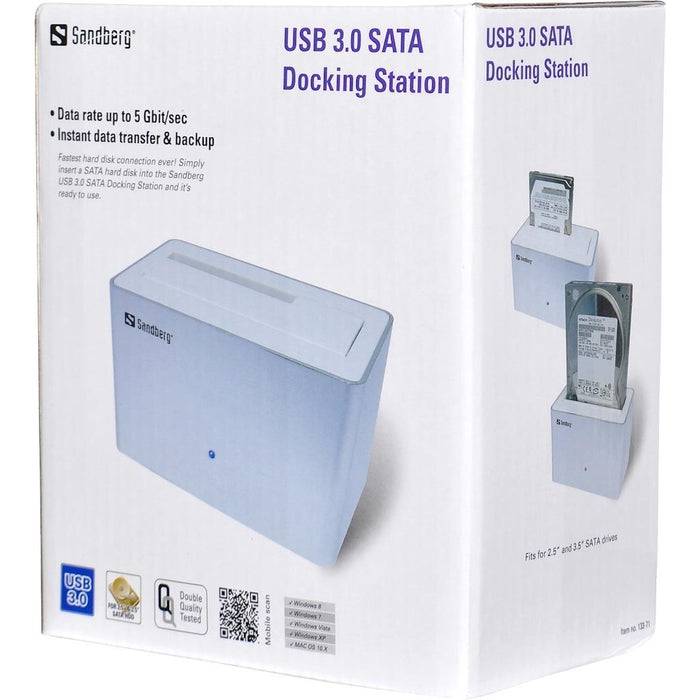 HDD dokas Sandberg 2.5'', 3.5'', SATA, USB3.0