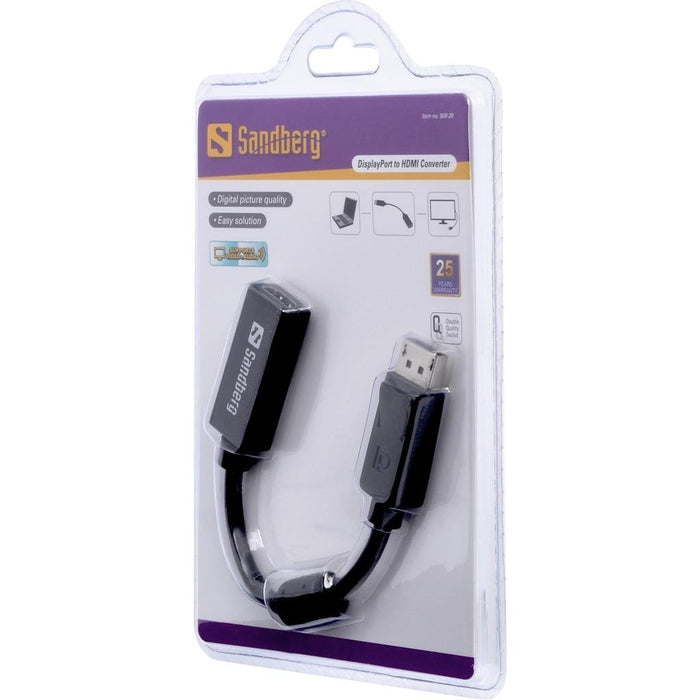 Adapteris DisplayPort -> HDMI Sandberg