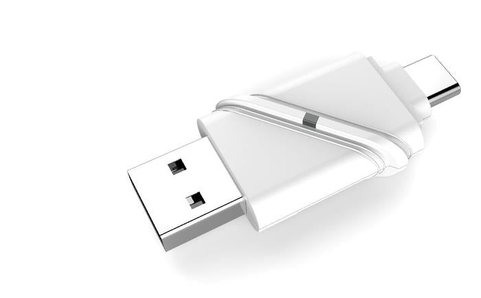 Unitek Kortelių skaitytuvas  USB/USB TYP-C  microSD,Y-9323