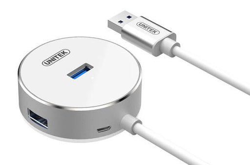 Unitek Hub 4x USB 3.0. Alu., Y-3197