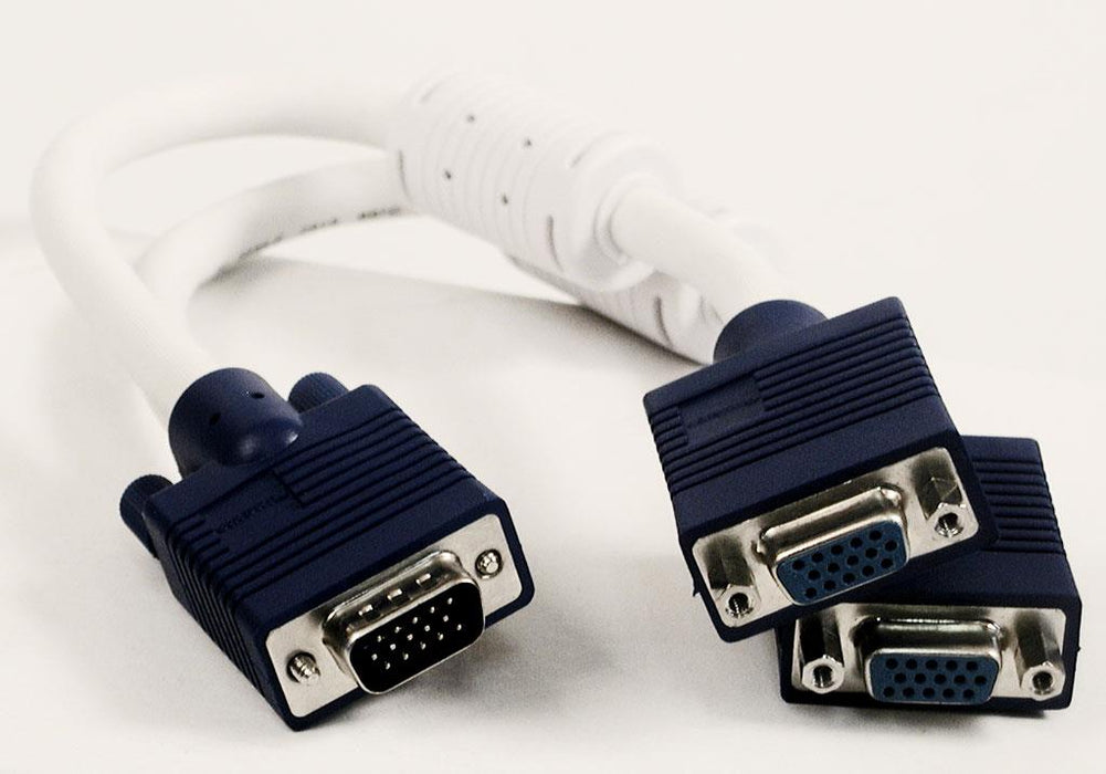 VGA Y-spliteris 1 -->2 Sandberg, pasyvus
