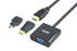 Unitek Adapteris mini/micro HDMI to VGA + audio, Y-6355
