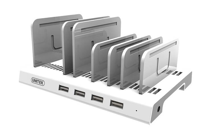 Stovai ir replikatoriai GSM 4x USB  2,4A, 36W;  Y-2187A