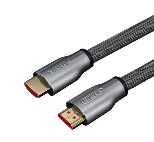 Unitek Kabelis LUX HDMI v.2.0 M/M 1,0m, auksas, pintas laidas, Y-C136RGY