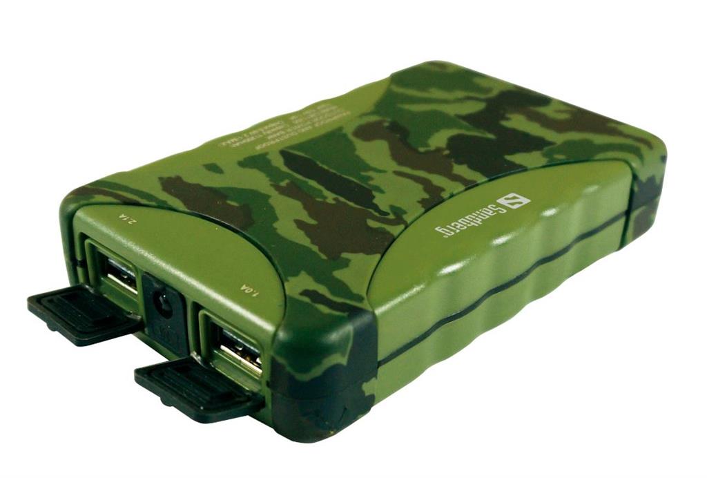 Nešiojamas įkroviklis Sandberg Outdoor power bank 10400 mAh, Atsparus
