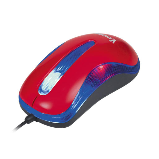 Optinė pelė Vakoss USB 1200dpi TM-420UR Raudona