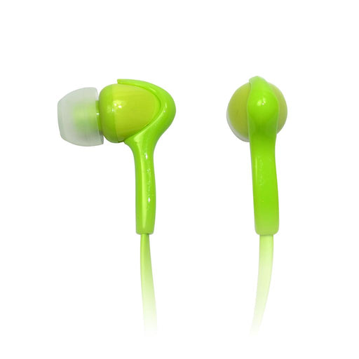 Vidinės stereo ausinės Vakoss SUPER BASS Žalios