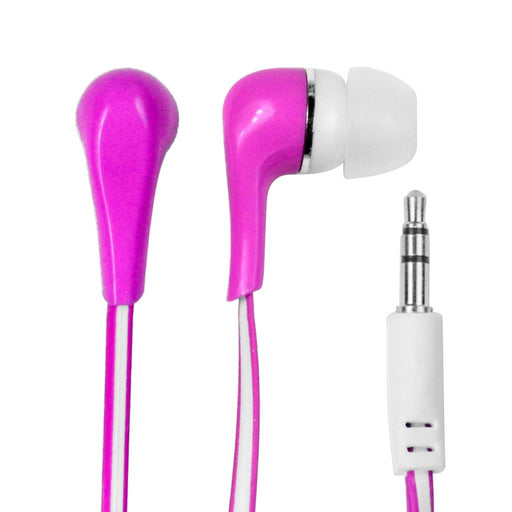 Vidinės ausinės MSONIC MP3/MP4, silikoninės MH132EP Rožinis