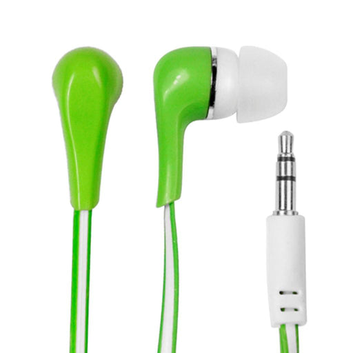 Vidinės ausinės MSONIC MP3/MP4, silikoninės MH132EE žalios