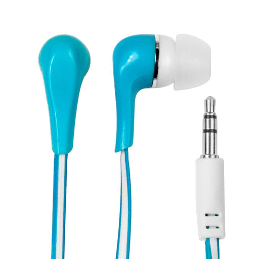Vidinės ausinės MSONIC MP3/MP4, silikoninės MH132EB mėlynos