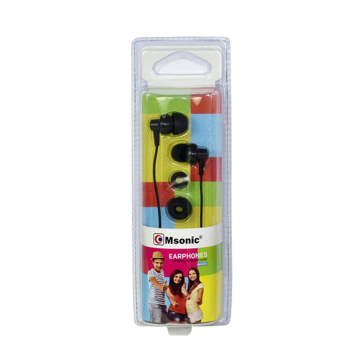 Vidinės ausinės MSONIC MP3/MP4  MH133EK Juodas