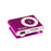 MP3 grotuvas su kortelių skaitytuvu Msonic, ausinės, miniUSB kabelis, Rožinė