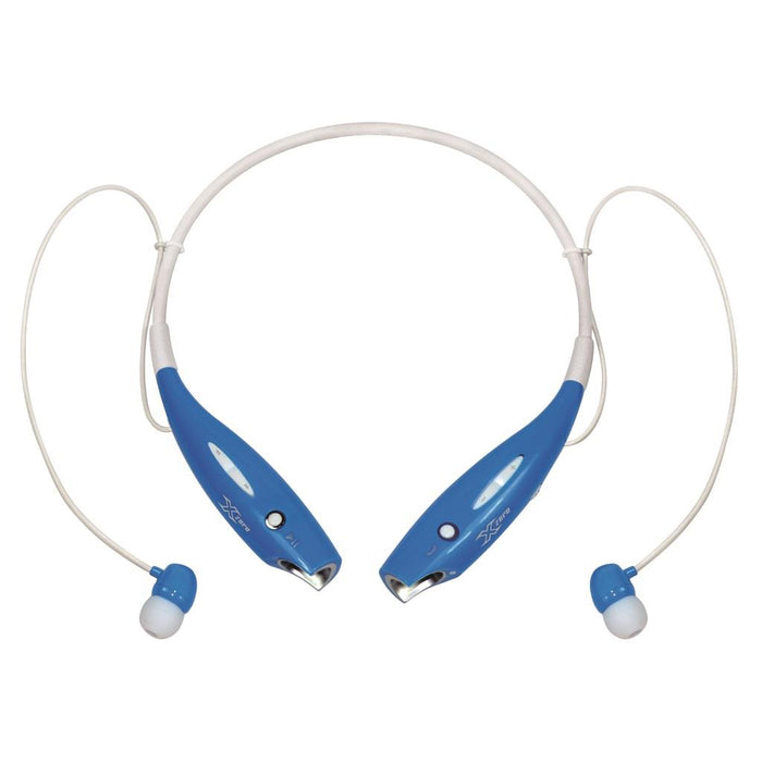 X-Zero Sports Wireless Neckband Earphones, Bluetooth 4.0, 10m  X-H813BB blue
